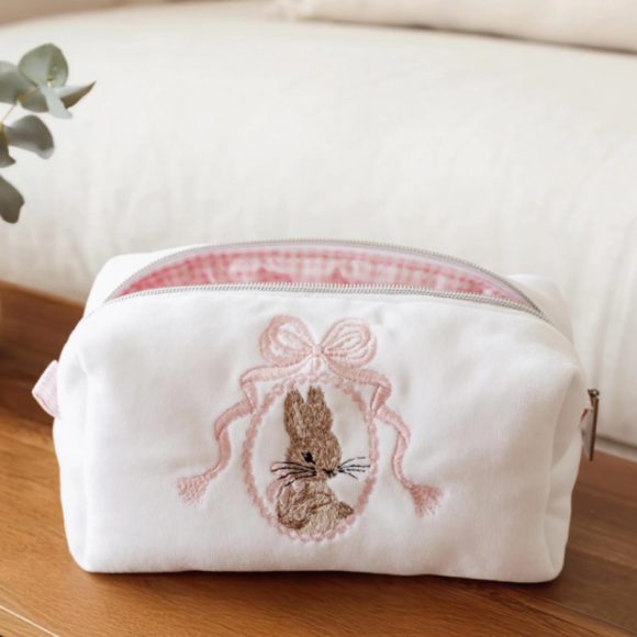 Cute Cartoon Little Bunny Cosmetic Bag Girl - Image 5