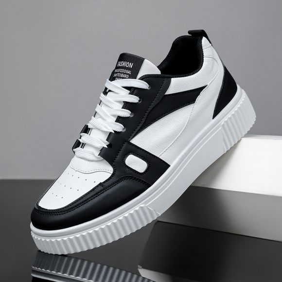Men's American Retro Low-top Breathable Casual Skateboard Shoes - Image 5