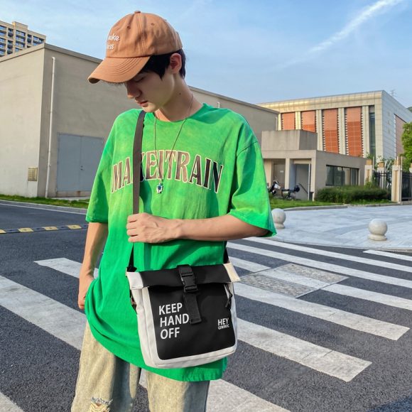 Nylon Shoulder Crossbody Unisex Versatile Outdoor Medium Bag - Image 6