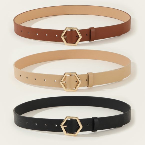 Women's Hexangular Star Casual All-Match Belt - Image 2