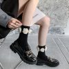 Three-dimensional Camellia Tube Socks Personality Lolita Style Socks - Image 2