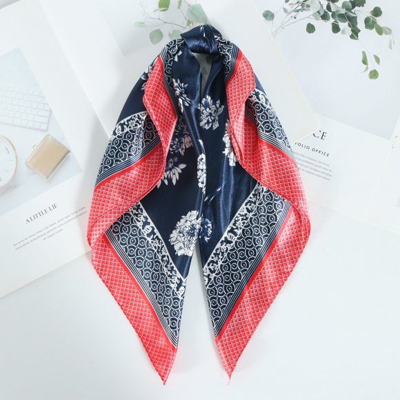 Square Towel Satin Business Work Clothes Small Scarf - Image 4