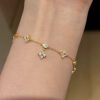 High-grade Four-leaf Clover Zircon Bracelet Fashion Gift Dignified Sense Of Design - Image 3
