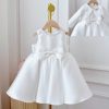 Korean Style Women's Baby Dress White Classic Style Two-piece Set - Image 7