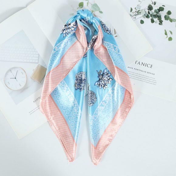 Square Towel Satin Business Work Clothes Small Scarf - Image 7