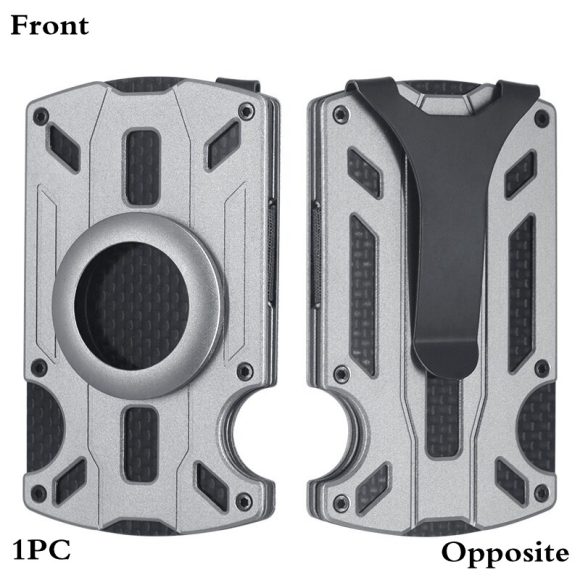Fashion Personality Aluminum Alloy Men's Wallet Card - Image 5