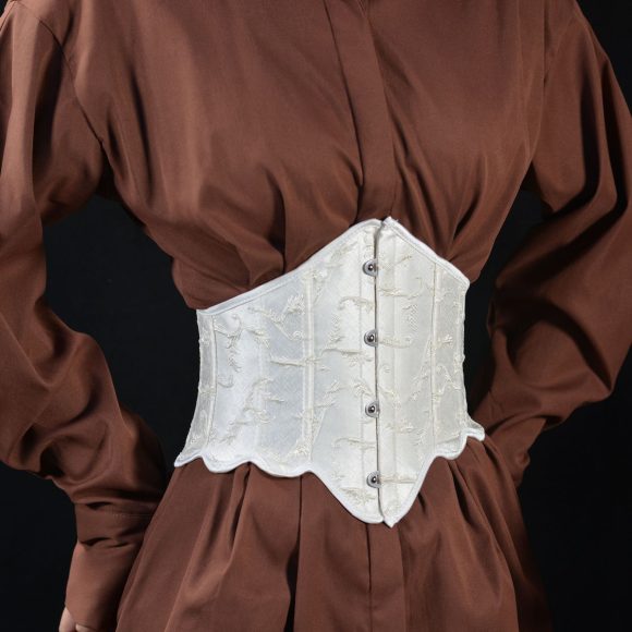 Embossed Jacquard 14 Bone Waistband Waist Seal - Image 2