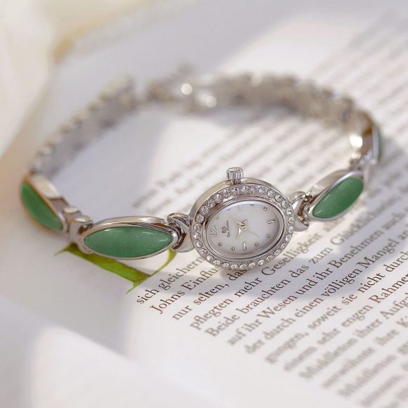 Natural Dongling Stone Hetian Jade Live Premium Chain Watch - Image 3