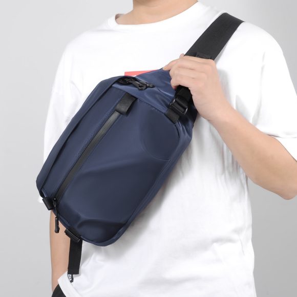 Simple Stylish And Versatile Chest Bag Student Male Commuter Large Capacity Shoulder Bag - Image 7