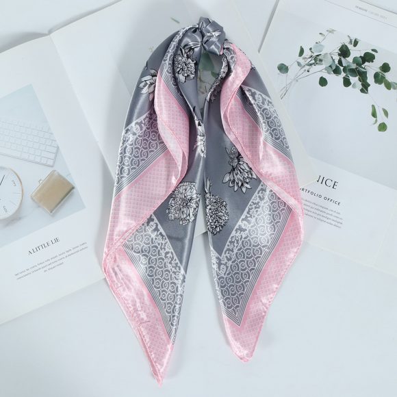 Square Towel Satin Business Work Clothes Small Scarf - Image 9