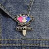 Creative Letter Cartoon Souvenir Metal Badge