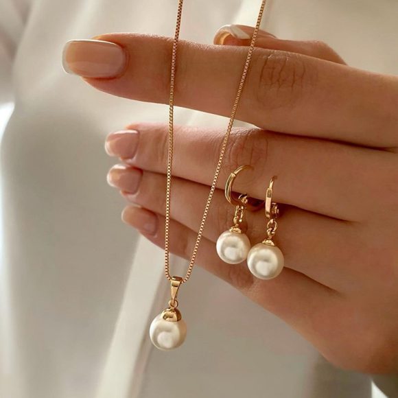 Earrings Women's High-grade Earrings Jewelry Suit - Image 6