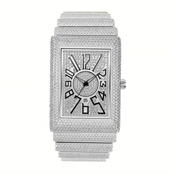 Diamond-embedded Watch Men's Super Starry Square - Image 5