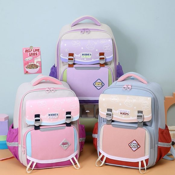 Schoolbag Burden Reduction Spine Protection Lightweight And Large Capacity Backpack - Image 4