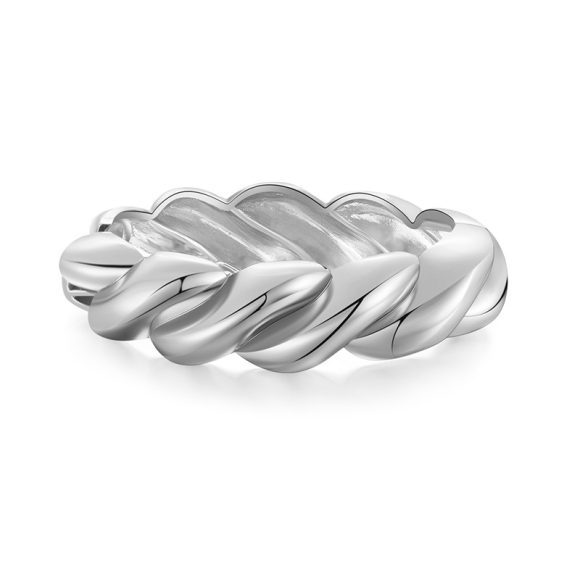 Female Twist Design Croissant Thread Creative Bracelet - Image 6