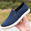 Low-top Men's Cloth Shoes Men's Slip-on Canvas - Image 4
