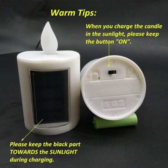 Plastic Outdoor Camping Lights Electronic Candles - Image 4