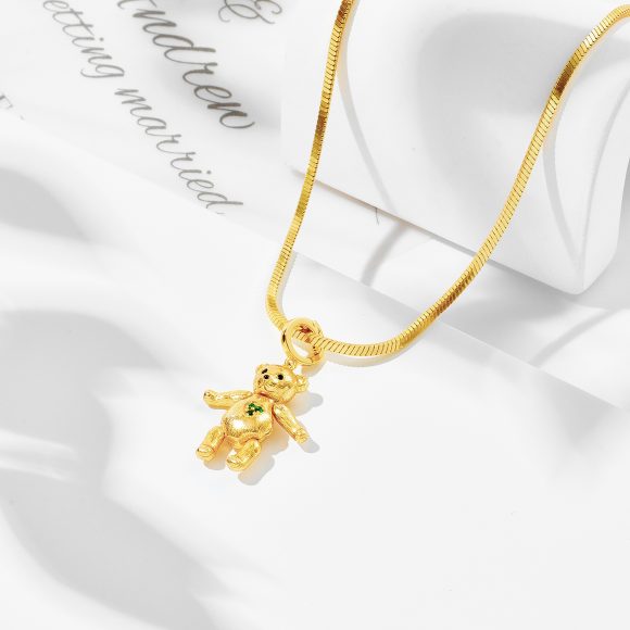 Fashionable New Cute Bear Pendant - Image 5