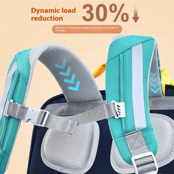 Primary School Student Schoolbag Cute Female Spine-protective Backpack Waterproof - Image 4