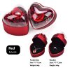 Valentine's Day Rose Preserved Fresh Flower Rings Pendants Storage Box - Image 8