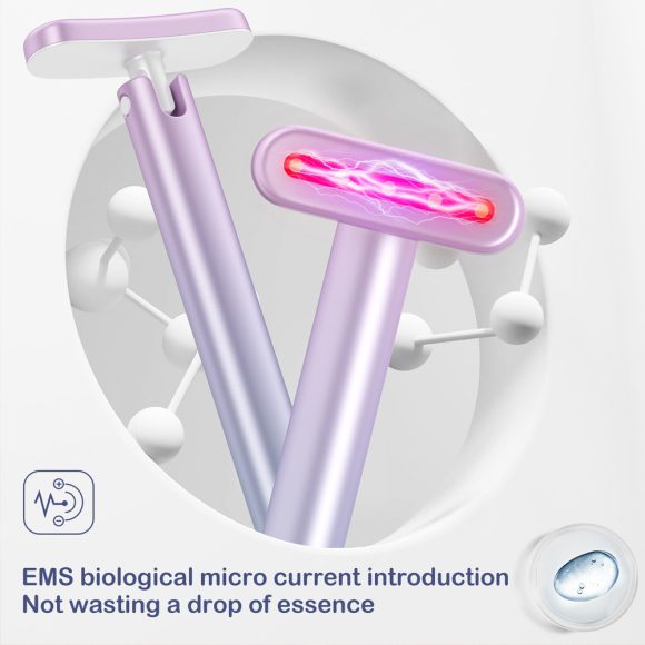 Wand Skin Care EMS Micro-current Introduction Rotatable Vibration Face And Neck Massage - Image 4