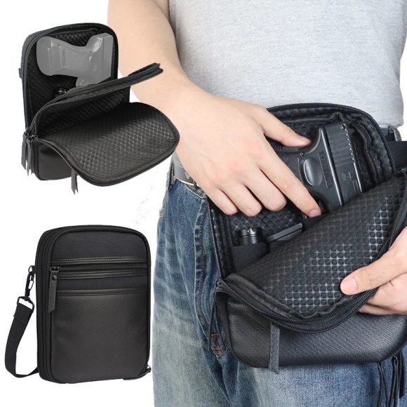 Outdoor Multi-functional Single Double Storage Crossbody Combat Bag - Image 3