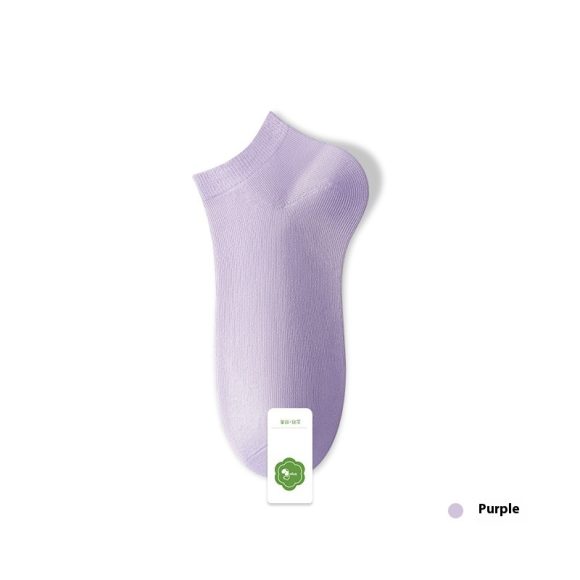 Women's Pure Cotton Spring And Summer Seamless Socks Deodorant Sweat Absorbing Socks - Image 3