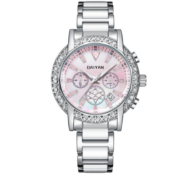 Fantasy Goddess Versatile Trendy Diamond Light Luxury Waterproof Multi-functional Women's Watch - Image 3