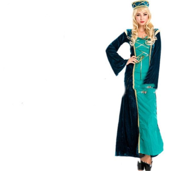 Halloween COS Ball Queen Dress Evening Gown - Image 3