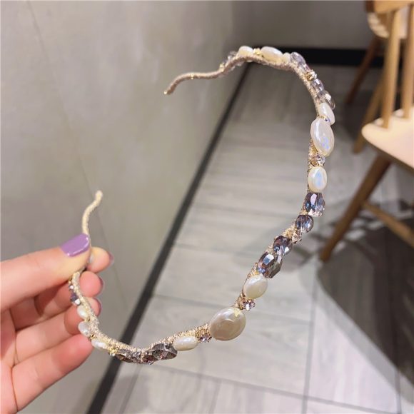 Hairpin Rhinestone Headband Forest Fairy Delicate Hair - Image 2