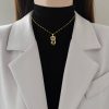 Ethnic Style Dreamcatcher Light Luxury Temperament Full Diamond Necklace - Image 3