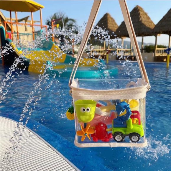 Children's Street Shooting Outdoor Snack Toy Transparent Bag - Image 3