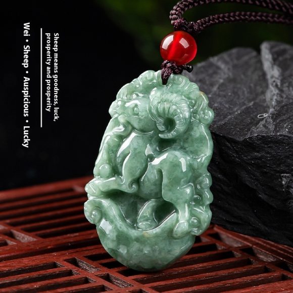 Natural A Cargo Jade Zodiac Rat Ox Tiger Rabbit Dragon Snake Horse And Sheep Monkey Chicken Dog Pig Jade Pendant Ornaments Wholesale - Image 10