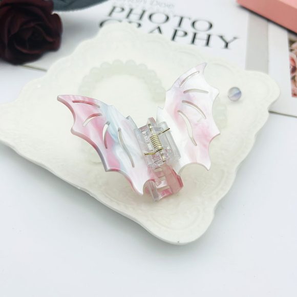 Bat Barrettes Halloween Funny Girl - Image 4