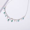 S925 Silver Natural Topaz Necklace - Image 2