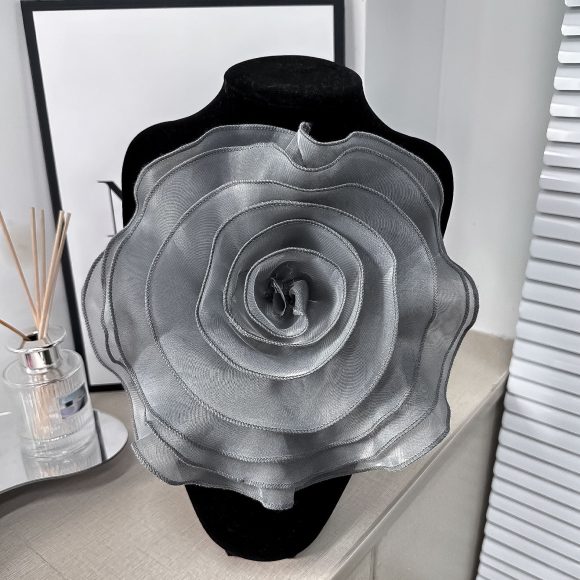 Simple Three-dimensional Flower Decoration Dress Removable Corsage - Image 7