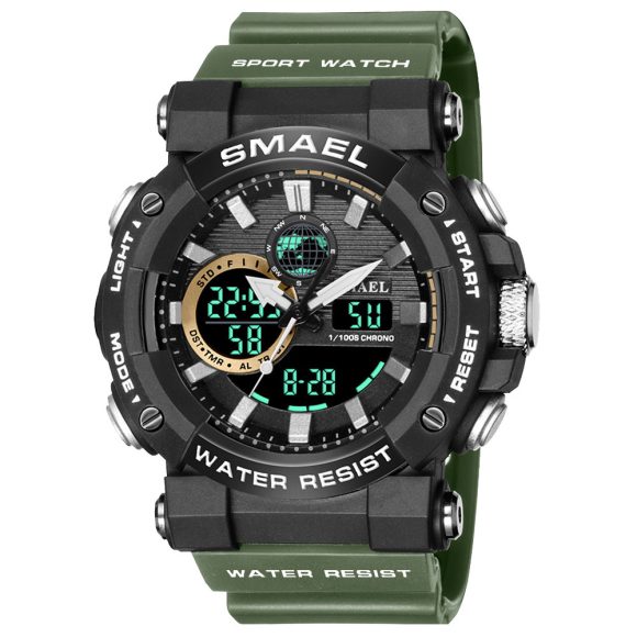 Versatile Luminous Multifunctional Waterproof Electronic Watch - Image 2