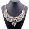 Diamond Alloy Flower Necklace For Women - Image 5