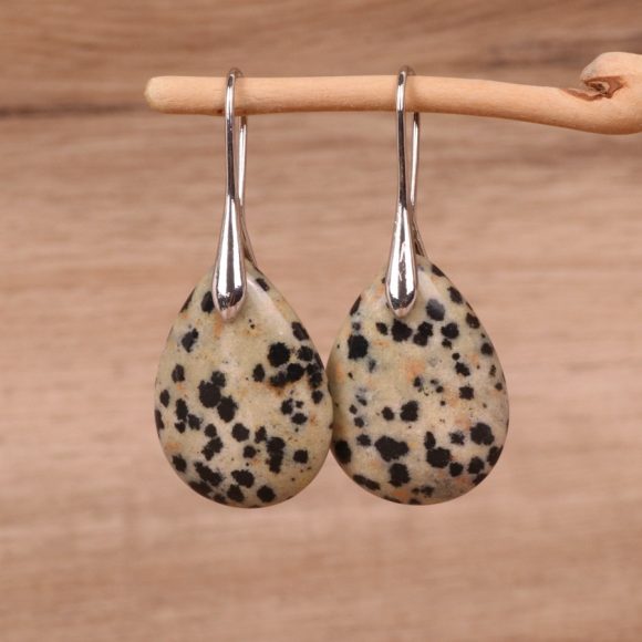 Natural Crystal Water Drop Earrings Women - Image 6