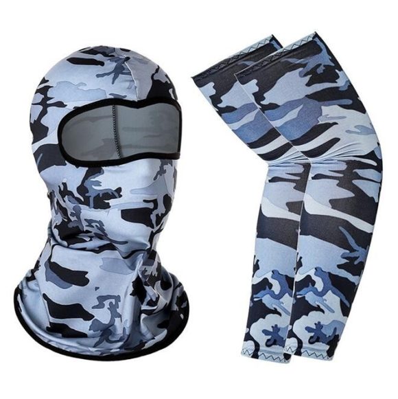 Spring And Summer Outdoor Motorcycle Full Face Windproof Dust Bib Men And Women - Image 9