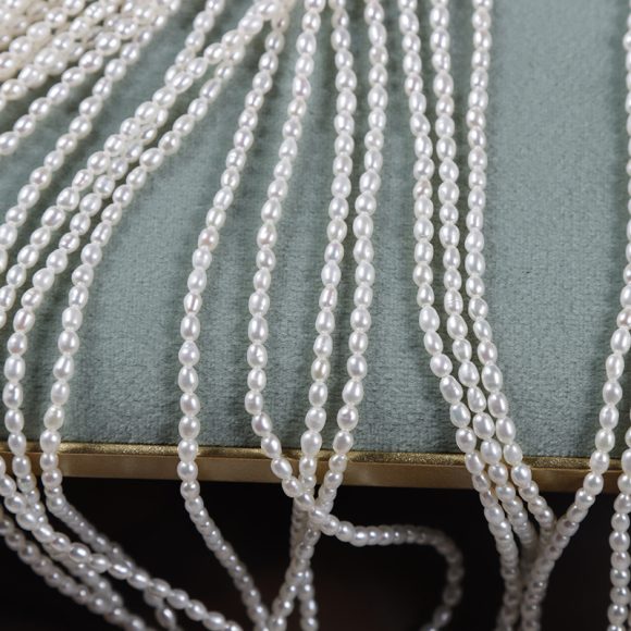 Natural Freshwater Pearl Fine Chain Jewelry Material - Image 4
