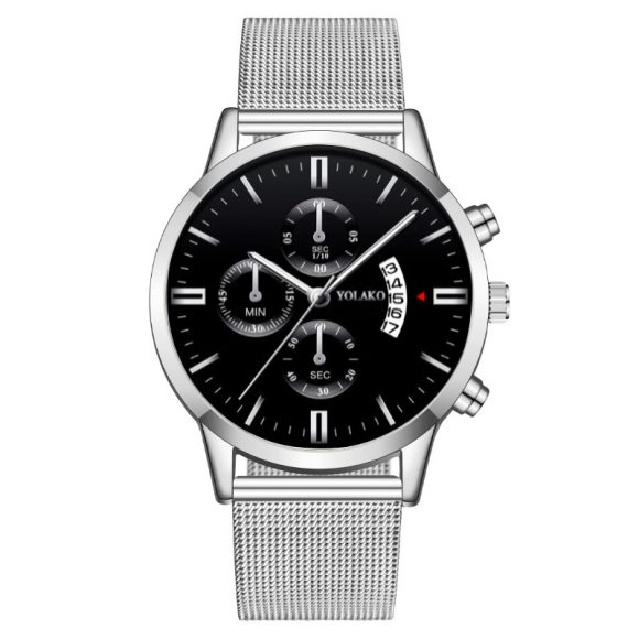 Fashion Calendar Six-pin Three-eye Men's Watch - Image 9