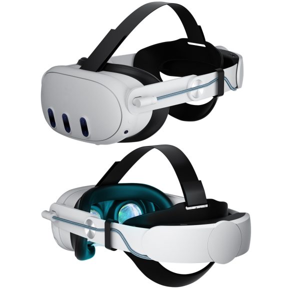 Oculus Quest3 Head Wear 18W Fast Charge VR Glasses Meta Headband Accessories 10000mAh Large Capacity - Image 4