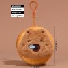 Cartoon Card Leather Bar Pull Coin Purse Plush Doll Package Pendant - Image 2