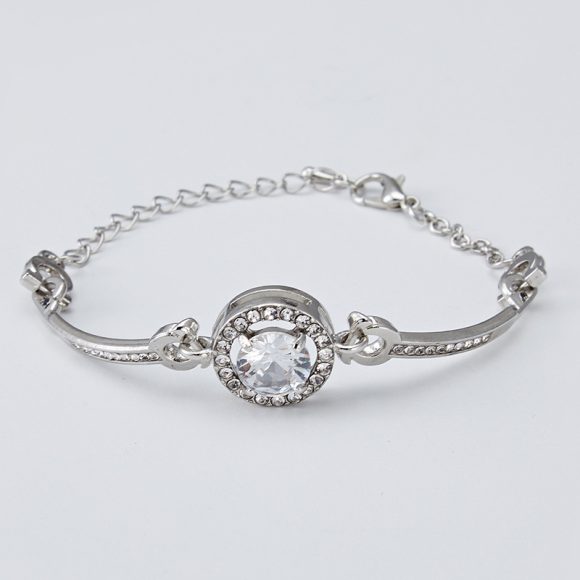 Women's Casual Diamond Quartz Bracelet Watch - Image 3