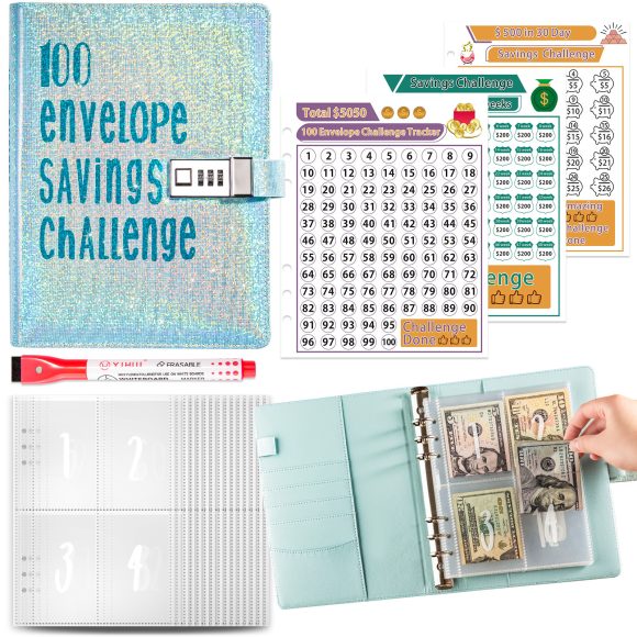 5A Money Saving Challenge Planner - Image 2