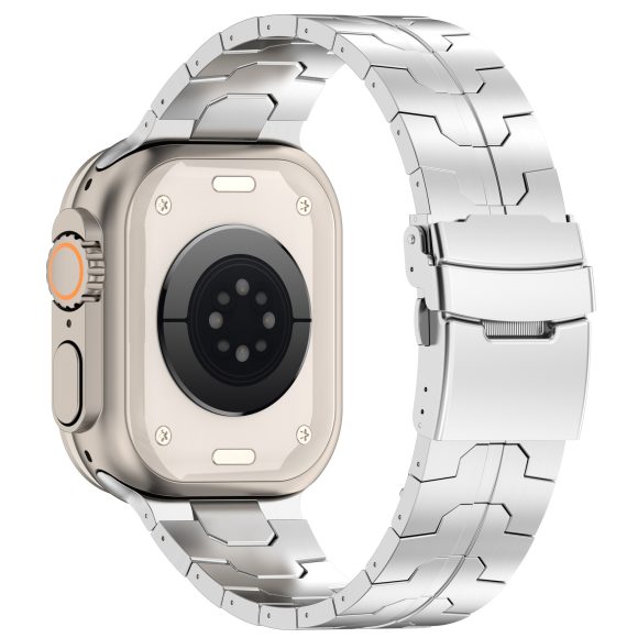 Solid Color Titanium Alloy High-end Metal Wrist Strap - Image 7