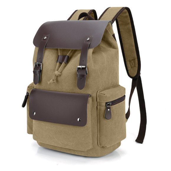 Drawstring Backpack Retro Canvas Personality - Image 7