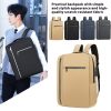 Anti-theft Password Lock Backpack Business Commute Large Capacity Men's - Image 2