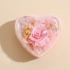 Valentine's Day Rose Preserved Fresh Flower Rings Pendants Storage Box - Image 2
